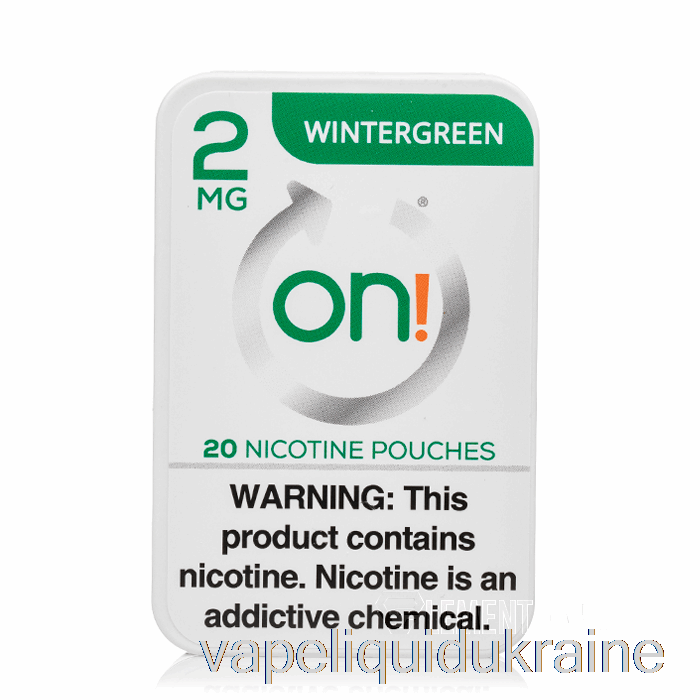 Vape Ukraine ON! Nicotine Pouches - WINTERGREEN 2mg